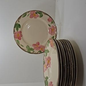 Franciscan (England) Wedgwood Group Desert Rose Dinner Plate EXCELLENT